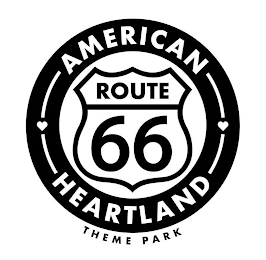 AMERICAN HEARTLAND ROUTE 66 THEME PARK logo