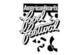 AMERICAN HEART'S FOOD FESTIVAL logo