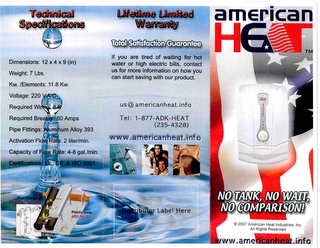 AMERICAN HEAT logo