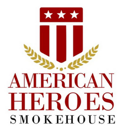 AMERICAN HEROES SMOKEHOUSE logo