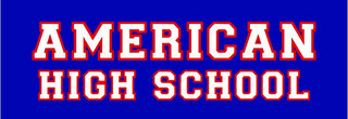 AMERICAN HIGH SCHOOL logo