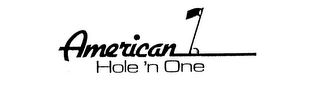 AMERICAN HOLE 'N ONE logo