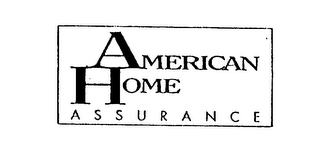 AMERICAN HOME ASSURANCE logo