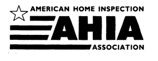 AMERICAN HOME INSPECTION ASSOCIATION AHIA logo