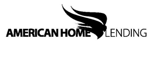 AMERICAN HOME LENDING logo