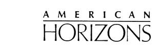 AMERICAN HORIZONS logo