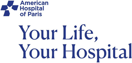 AMERICAN HOSPITAL OF PARIS YOUR LIFE, YOUR HOSPITAL logo