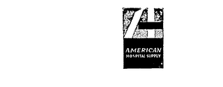 AMERICAN HOSPITAL SUPPLY A logo