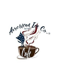AMERICAN ICE CO. CAFE EST 2019 logo