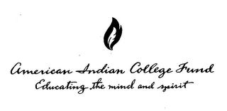 AMERICAN INDIAN COLLEGE FUND EDUCATING THE MIND AND SPIRIT logo