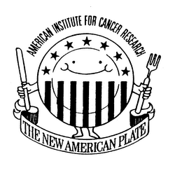 AMERICAN INSTITUTE FOR CANCER RESEARCH THE NEW AMERICAN PLATE logo