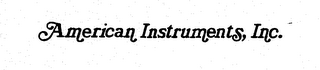 AMERICAN INSTRUMENTS, INC. logo