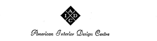 AMERICAN INTERIOR DESIGN CENTRE AIDC logo