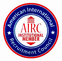 AMERICAN INTERNATIONAL RECRUITMENT COUNCIL AIRC INSTITUTIONAL MEMBER logo