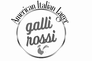 AMERICAN ITALIAN LAGER GALLI ROSSI logo