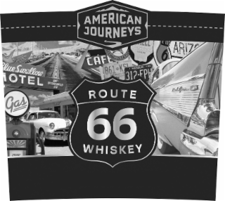 AMERICAN JOURNEYS ROUTE 66 WHISKEY logo