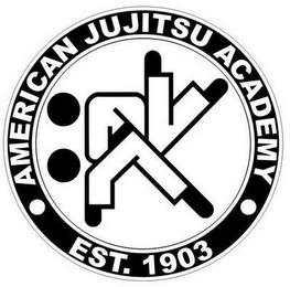 AMERICAN JUJITSU ACADEMY EST. 1903 logo