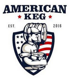 AMERICAN KEG EST. 2016 logo