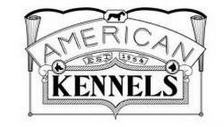 AMERICAN KENNELS EST. 1954 logo