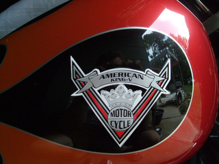 AMERICAN KING-V MOTOR CYCLE V logo