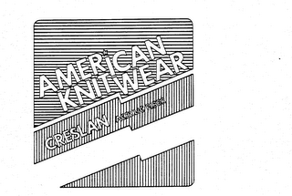 AMERICAN KNIT WEAR CRESLAN ACRYLIC FIBER logo