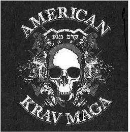 "AMERICAN" "KRAV MAGA" logo