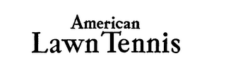 AMERICAN LAWN TENNIS logo