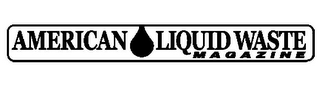 AMERICAN LIQUID WASTE MAGAZINE logo