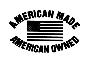 AMERICAN MADE AMERICAN OWNED logo
