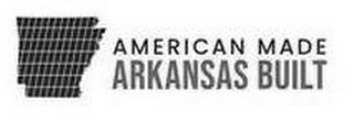 AMERICAN MADE ARKANSAS BUILT logo