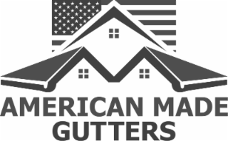 AMERICAN MADE GUTTERS logo