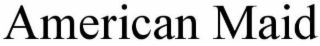 AMERICAN MAID logo