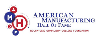 AMERICAN MANUFACTURING HALL OF FAME HOUSATONIC COMMUNITY COLLEGE FOUNDATION logo