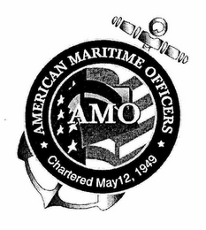 AMERICAN MARITIME OFFICERS AMO CHARTERED MAY 12, 1949 logo