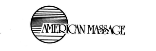 AMERICAN MASSAGE logo