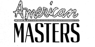 AMERICAN MASTERS logo