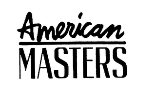 AMERICAN MASTERS logo
