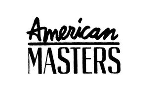 AMERICAN MASTERS logo