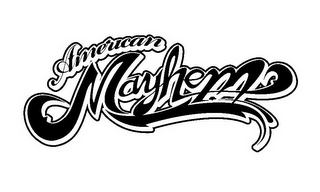 AMERICAN MAYHEM logo