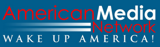 AMERICAN MEDIA NETWORK WAKE UP AMERICA! logo