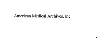 AMERICAN MEDICAL ARCHIVES, INC. logo