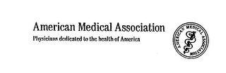 AMERICAN MEDICAL ASSOCIATION PHYSICIANSDEDICATED TO THE HEALTH OF AMERICA logo