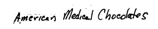 AMERICAN MEDICAL CHOCOLATES logo
