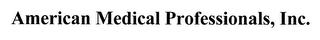 AMERICAN MEDICAL PROFESSIONALS, INC. logo