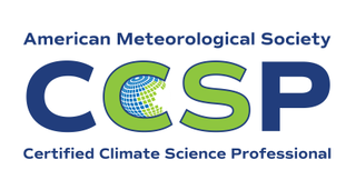 AMERICAN METEOROLOGICAL SOCIETY CCSP CERTIFIED CLIMATE SCIENCE PROFESSIONAL