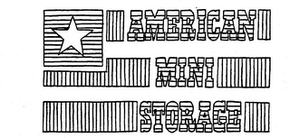 AMERICAN MINI STORAGE logo