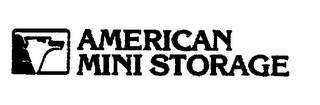 AMERICAN MINI STORAGE logo