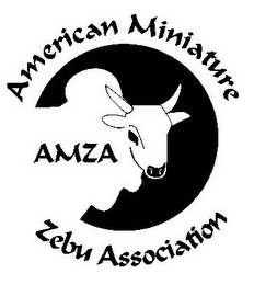 AMERICAN MINIATURE ZEBU ASSOCIATION AMZA logo