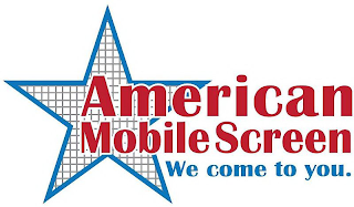 AMERICAN MOBILE SCREEN WE COME TO YOU. logo