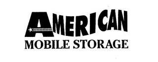 AMERICAN MOBILE STORAGE logo
